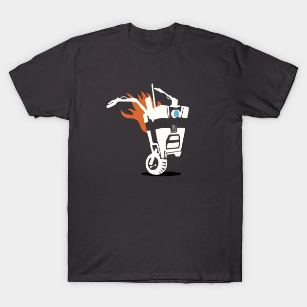 Clap trap from Borderlands T-Shirt by geekers25